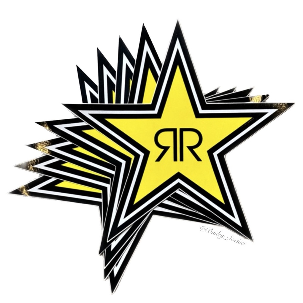 Lot of Rockstar Energy Stickers